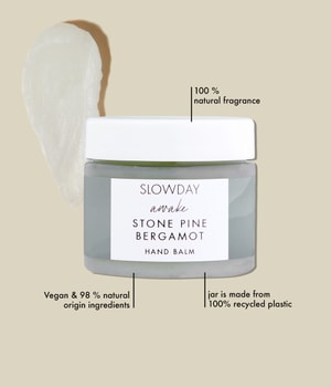 SLOWDAY Awake Stone Pine & Bergamot Handbalsam-50 ml