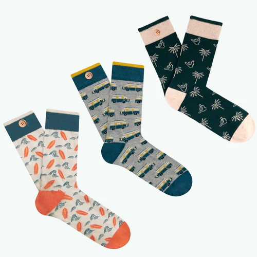 Sea Sun & Socks vert
