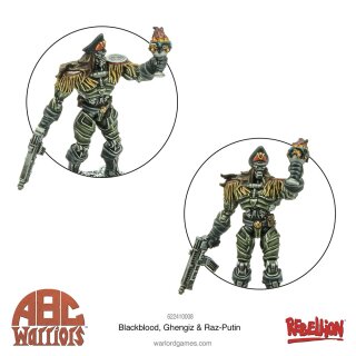 ABC Warriors: Blackblood, Ghengiz & Raz-Putin (EN)