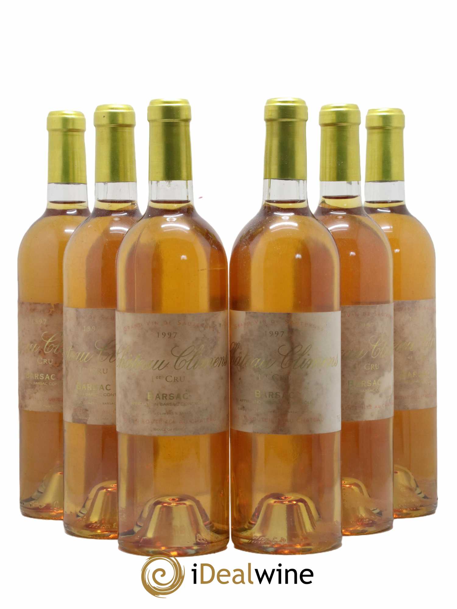 Château Climens 1er Grand Cru Classé  1997 - Lot de 6 Bouteilles