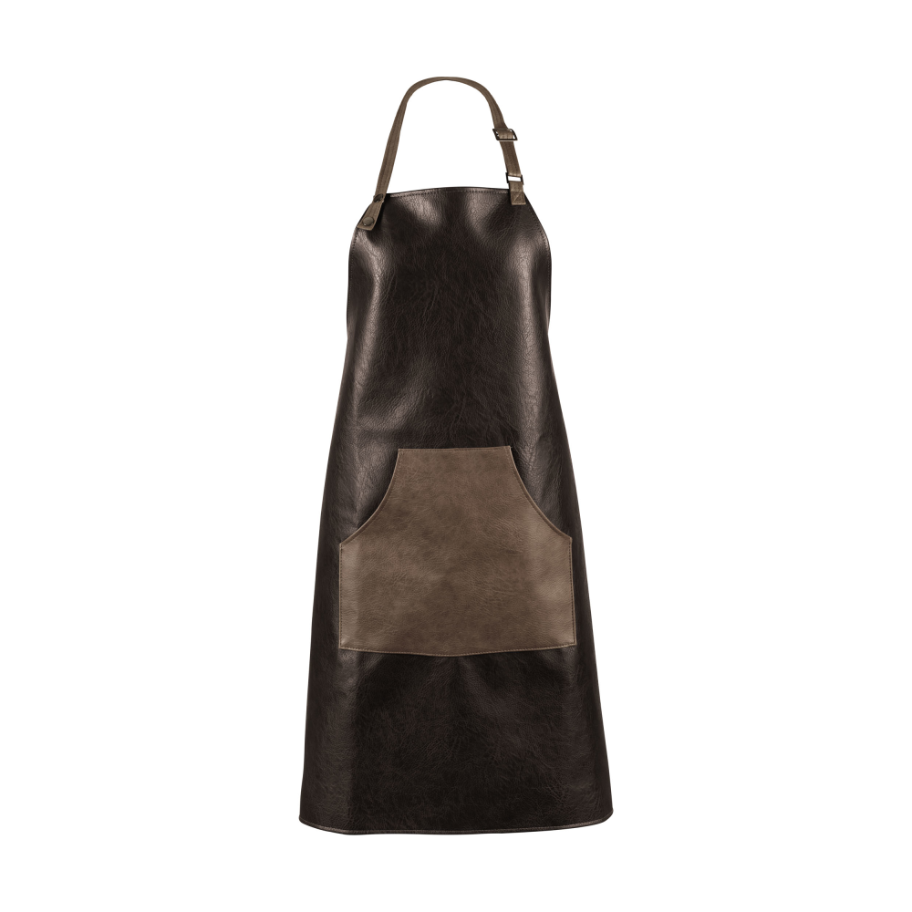 Grill-Schürze Vegan Leather braun