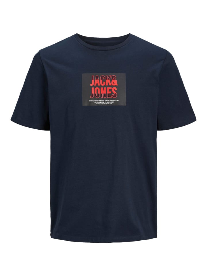 JACK & JONES PLUS T-shirt in Sky Captain günstig kaufen