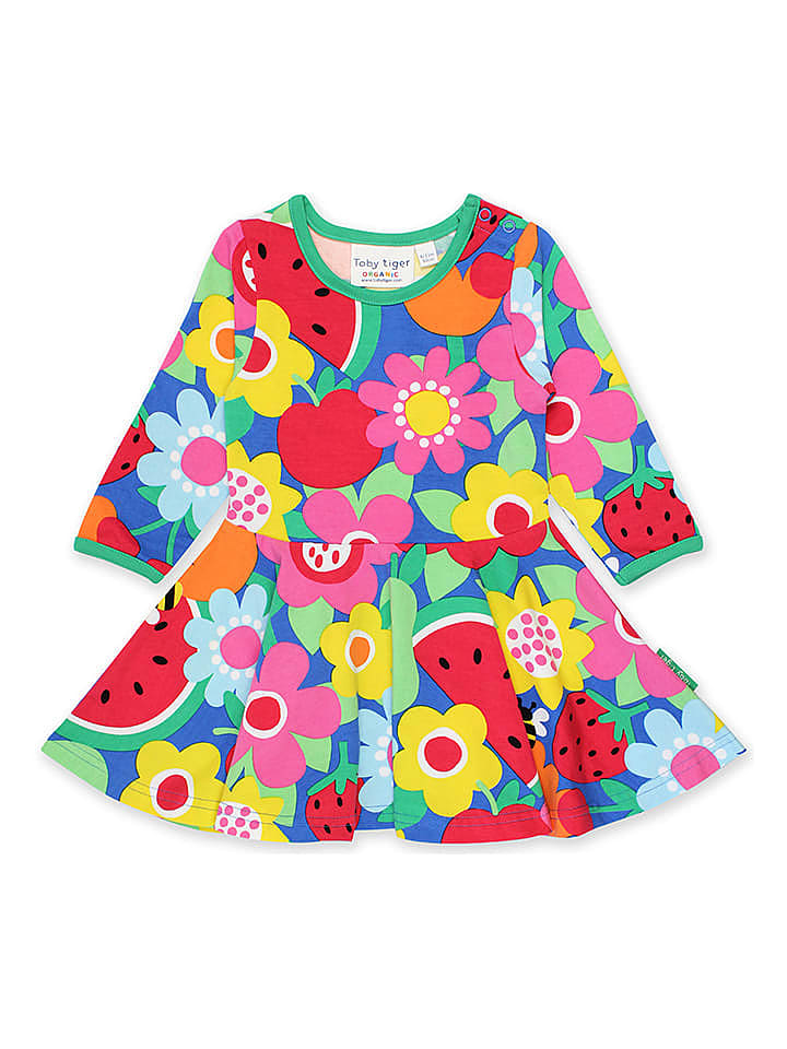 Toby Tiger Kleid in Bunt günstig kaufen 128