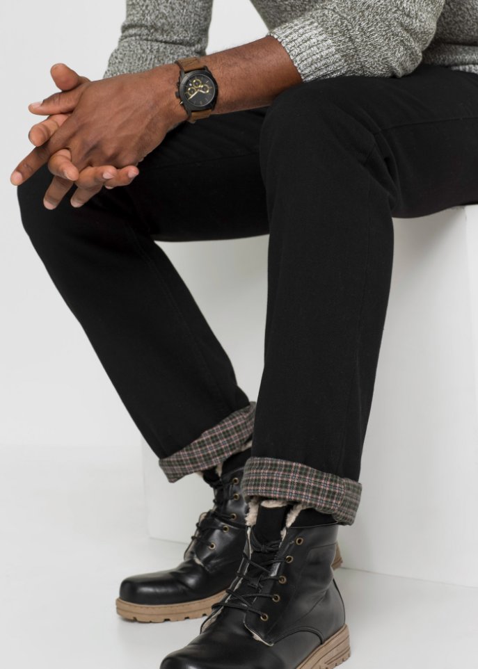 Classic Fit Thermojeans, Straight