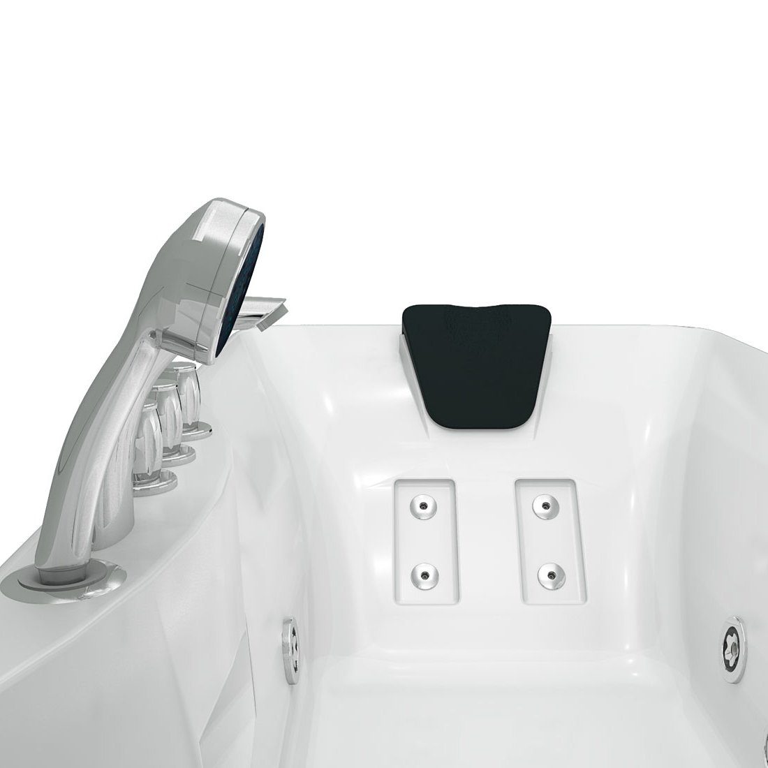 AcquaVapore Whirlpool-Badewanne Whirlpool Pool Badewanne Wanne W49H-PR 170x80cm