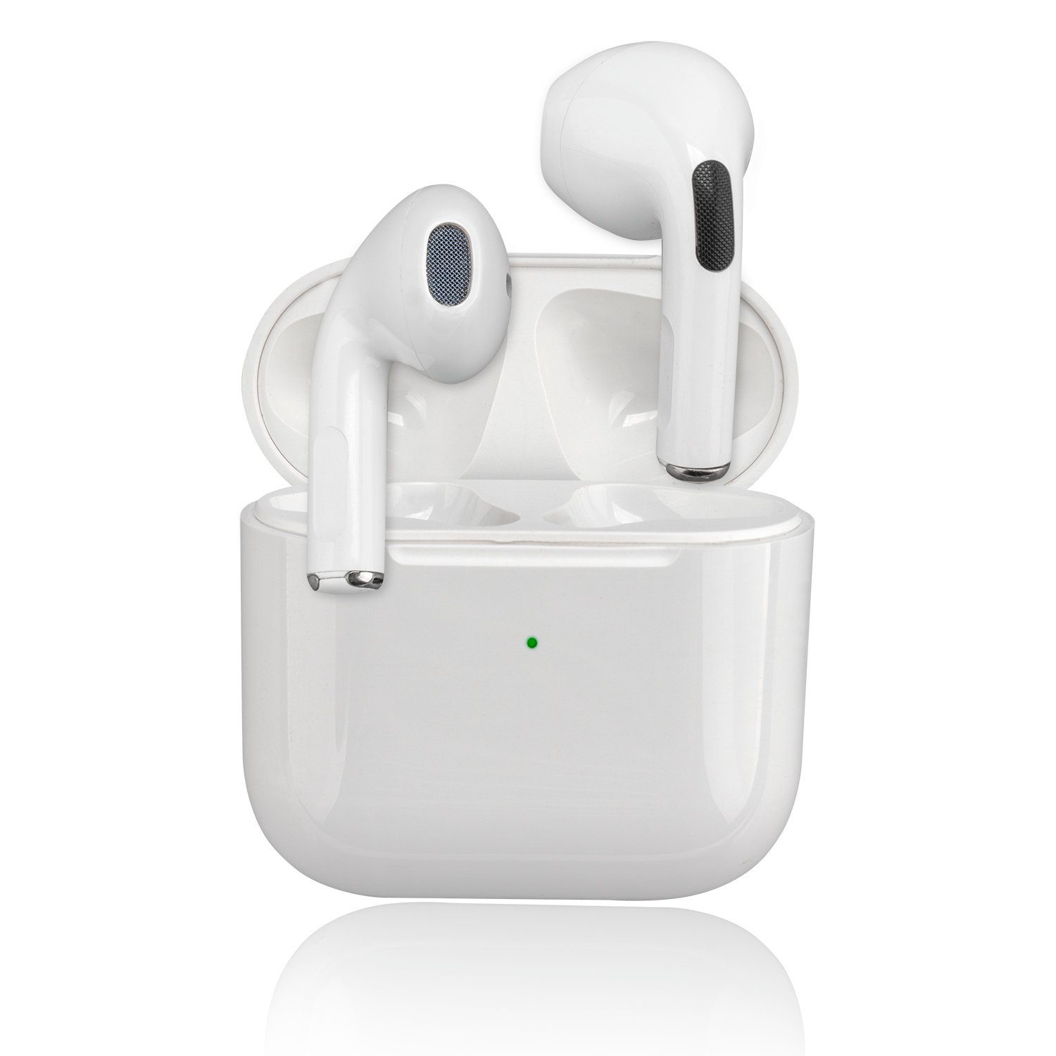 4smarts True Wireless Stereo Headset SkyPods Pro Headset (Sprachsteuerung, Google Assistant, Siri, Bluetooth, höhenverstellbar, 3 Jahre Herstellergarantie)
