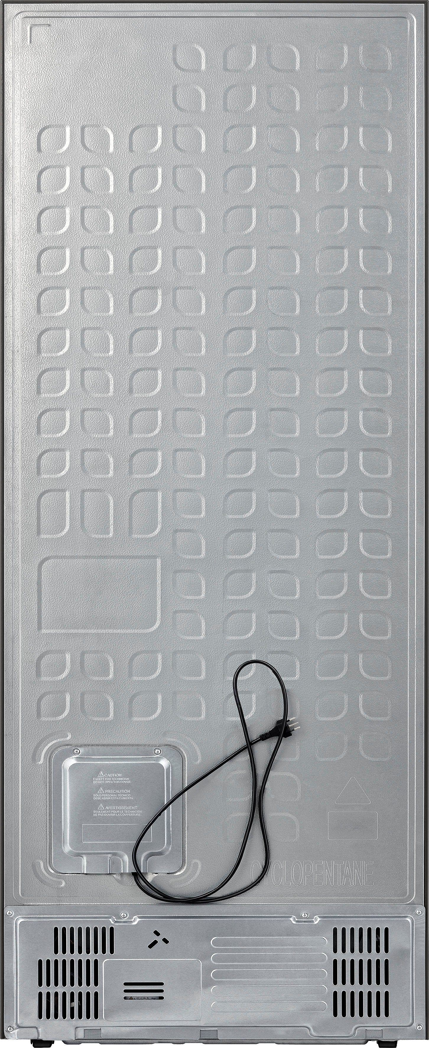 Hanseatic French Door HFD20070EWDI, 200 cm hoch, 70,4 cm breit, NoFrost, Wasserspender