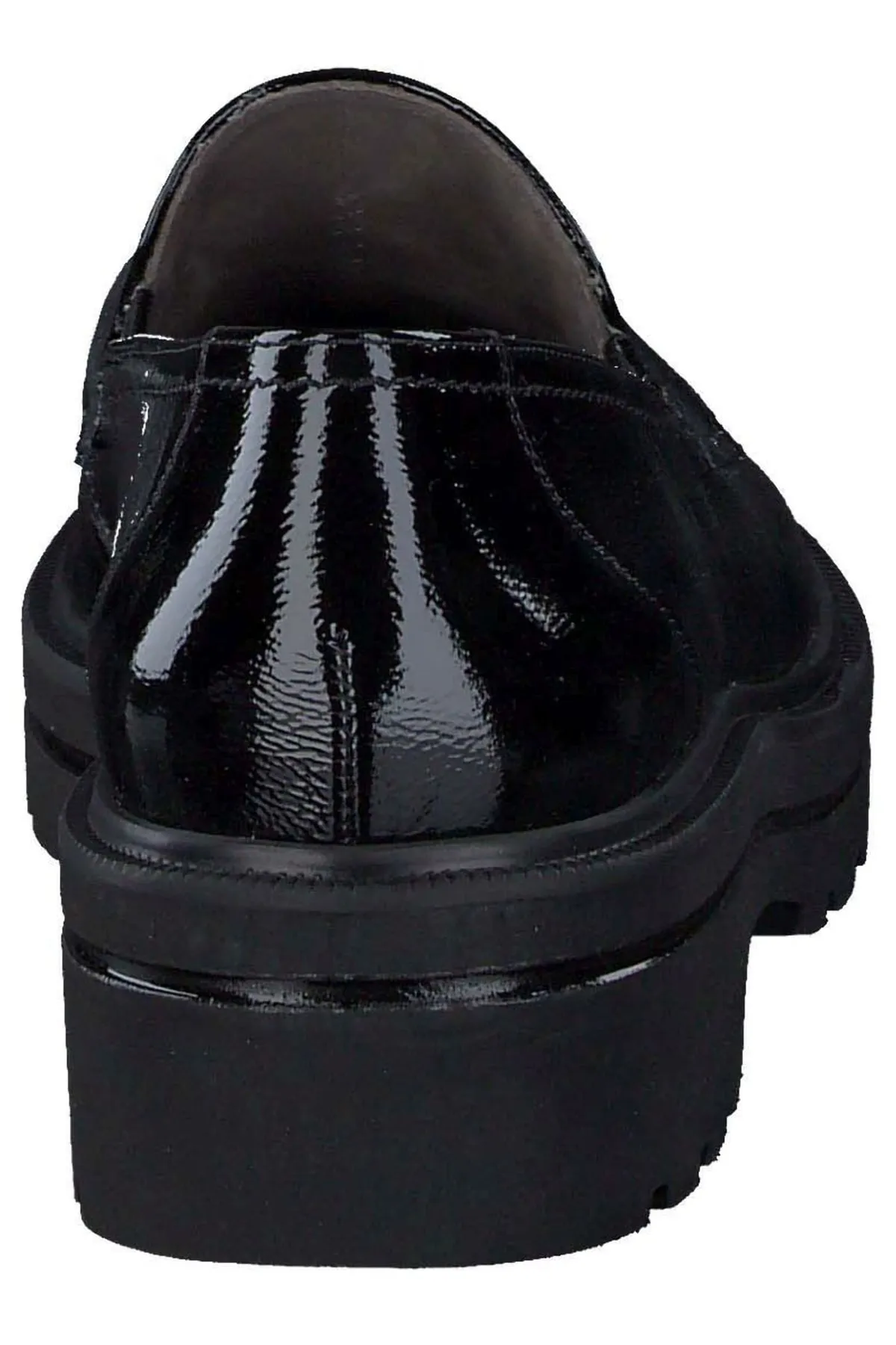 Paul Green  Flacher Schuh - Schwarz - Blockabsatz