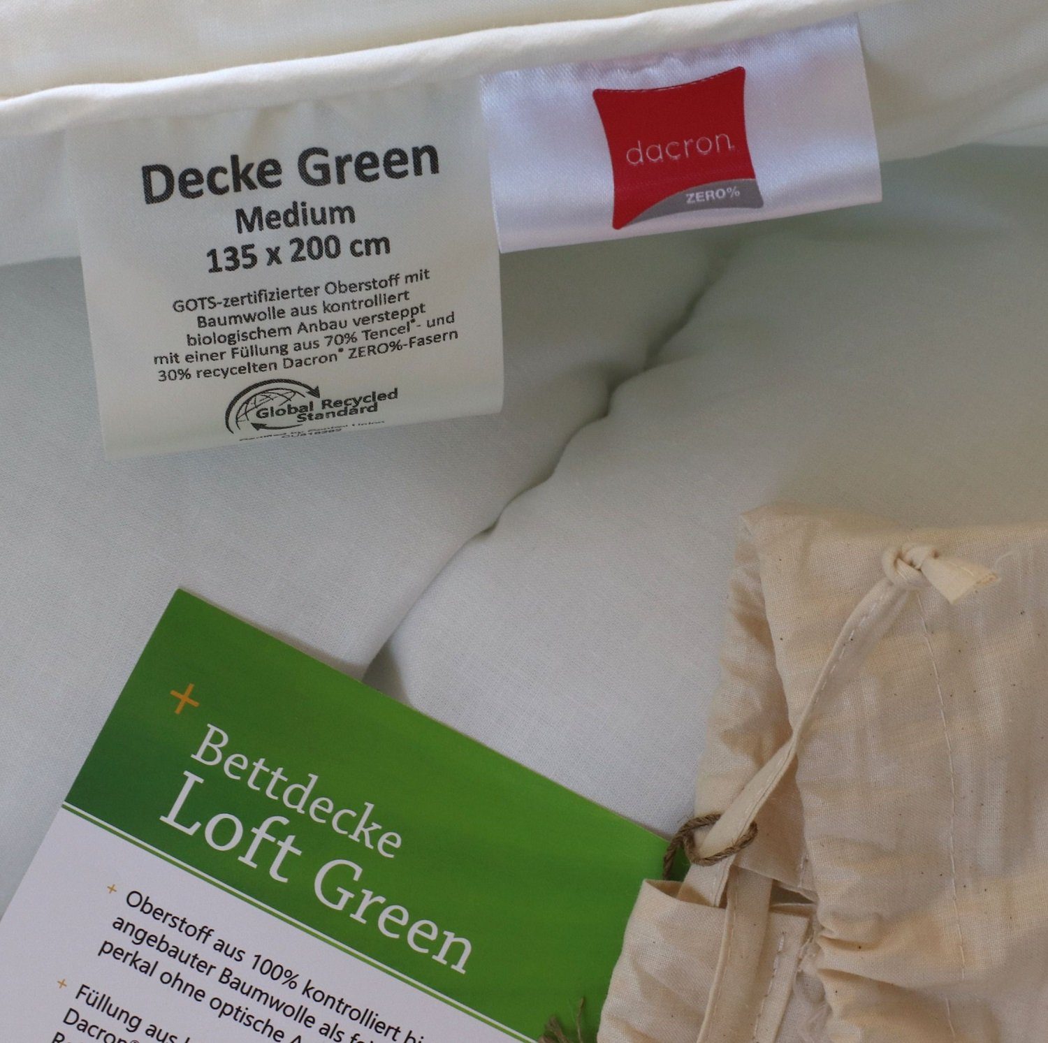 Naturfaserbettdecke, Extra warme Winterdecke Duo-Decke Wärmeklasse 5 flauschig dick, Betten Traumland, Füllung: Tencelmischung, Die Duo-Decke ist eine Decke die aus zwei zusammengenähten Decken.