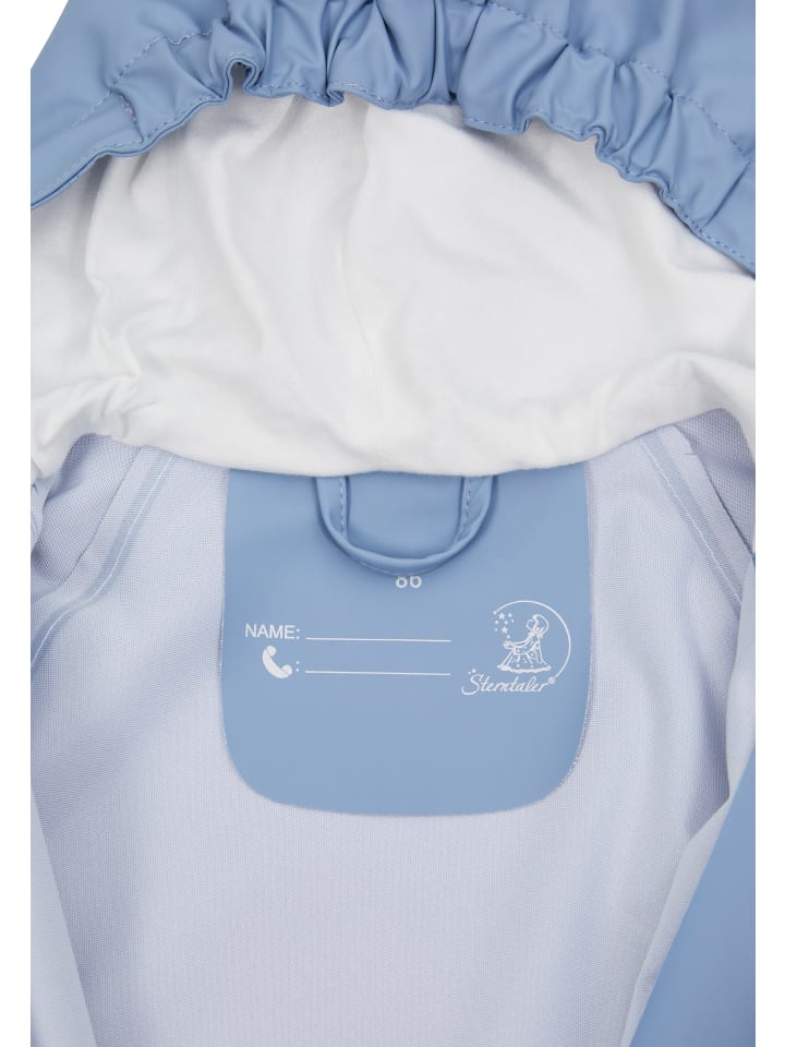 Sterntaler Regenjacke ungefüttert uni in helles blau günstig kaufen