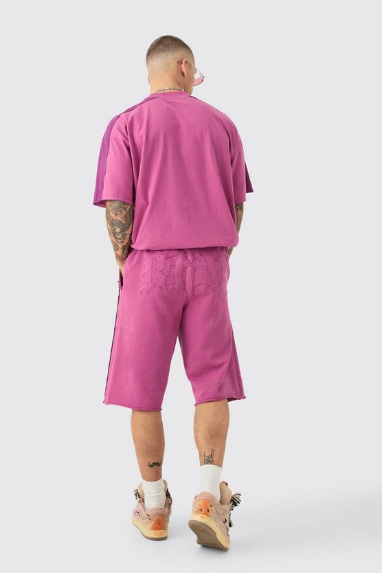 Oversize Applique Jort Set