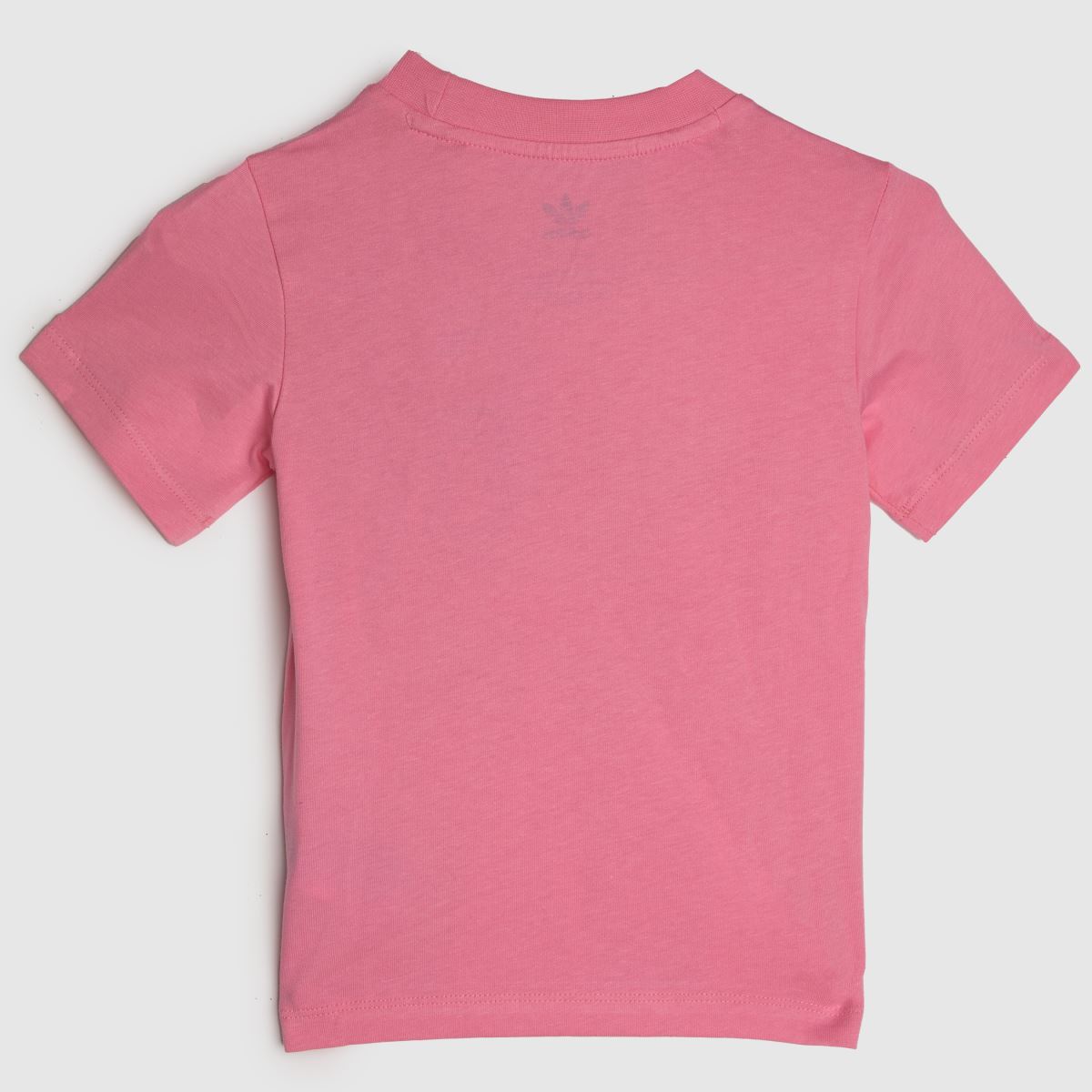 adidas – Rosa t-shirt med trefoil-motiv för barn