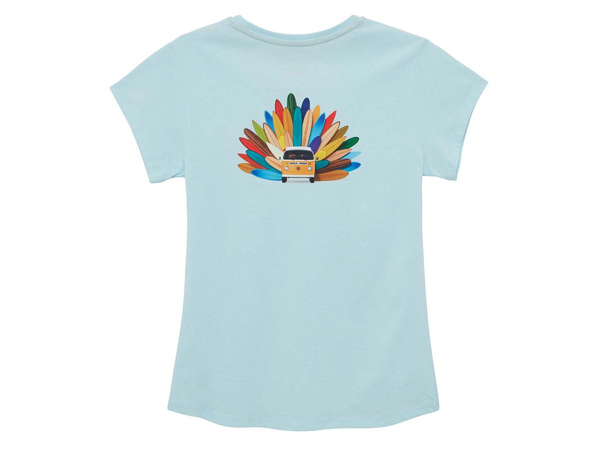 Van One Peacock Spa Blue/Multi Damen T-Shirt