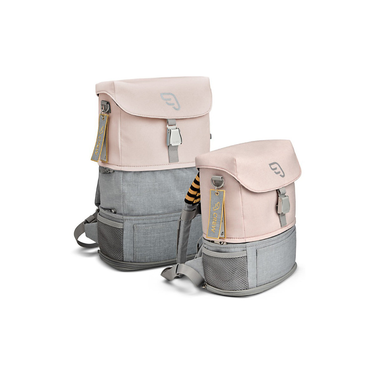 Kinderrucksack, erweiterbar, JetKids by Stokke, Crew Backpack, Pink Lemonade