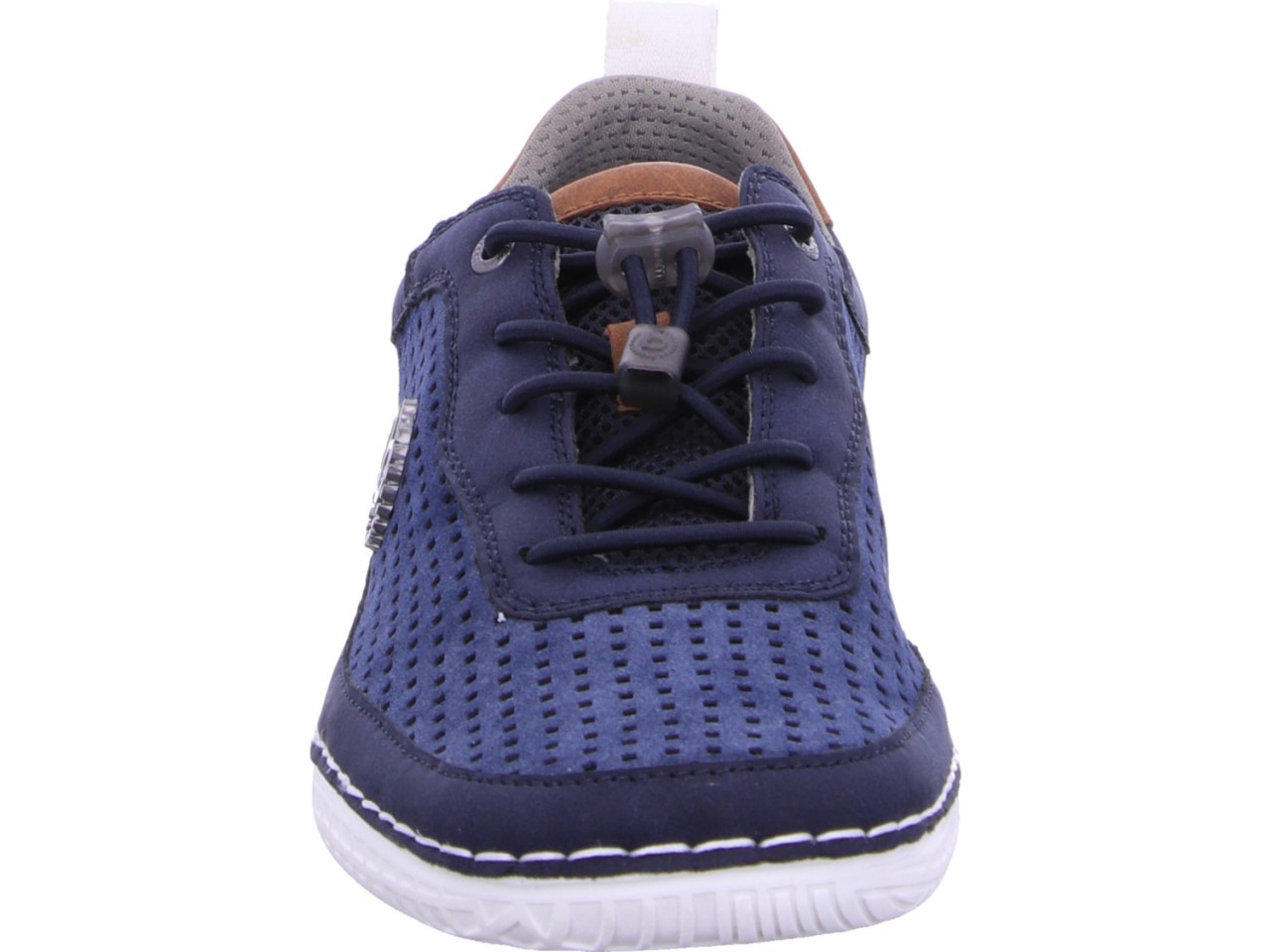 BUGATTI Komfort Slipper blau Bimini