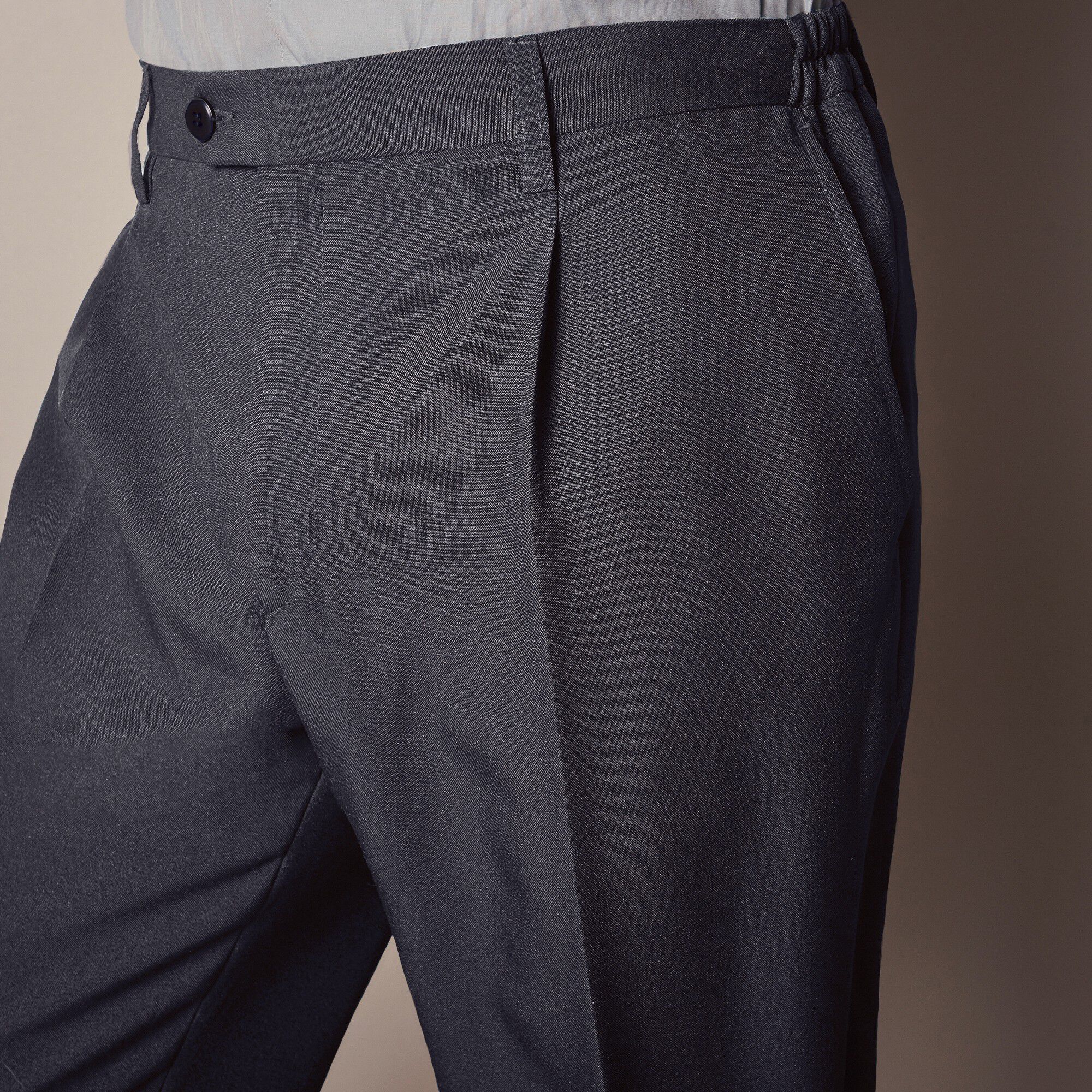 Pantalon ceinture ajustable invisible