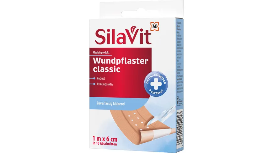 SilaVit Wundpflaster classic 1 m