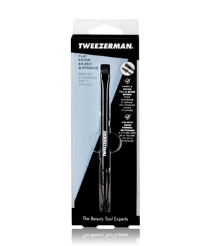 Tweezerman Flacher Augenbrauenpinsel und Bürste Augenbrauenpinsel-1 Stk