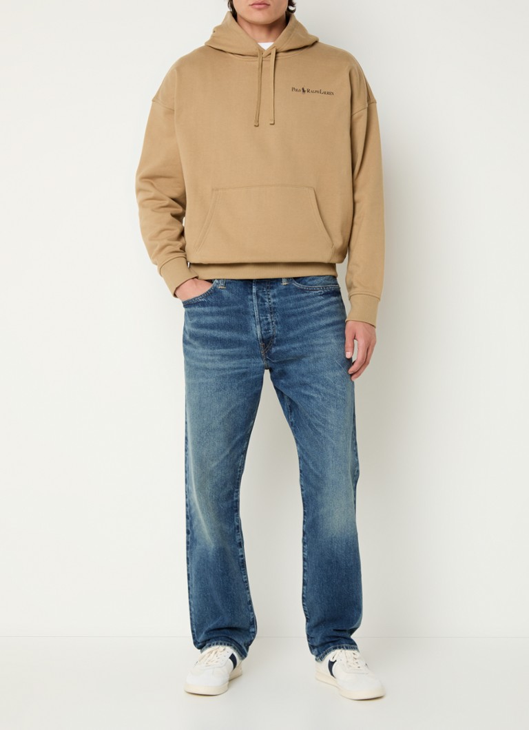 Φούτερ με κέντημα στο λογότυπο της Ralph Lauren και κέντημα στο φούτερ
