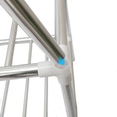 eyepower Kleiderschrank Großes XXL Schrankregal offener Kleiderschrank DIY Stecksystem Kleiderstange