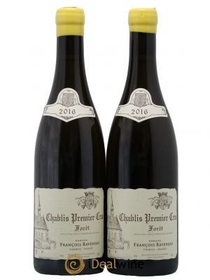 Chablis 1er Cru Forêt Raveneau (Domaine)  2016 - Lot de 2 Bouteilles