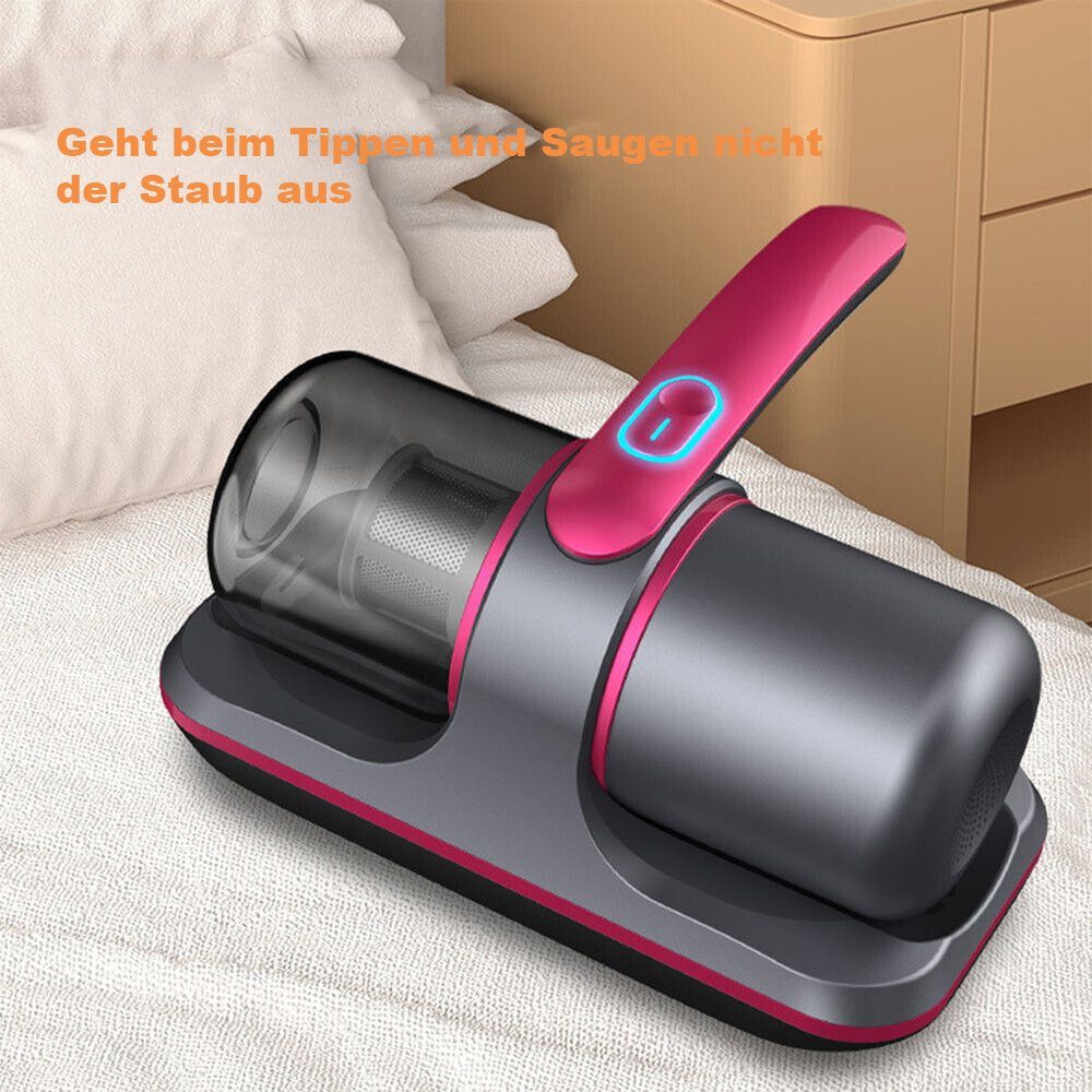 Yoyaxi Matratzenreinigungsgerät Effizienter kabelloser Handstaubsauger gegen Milben, - Erweitertes Mehrfachfiltrationssystem mit UV-C-Ultraviolett