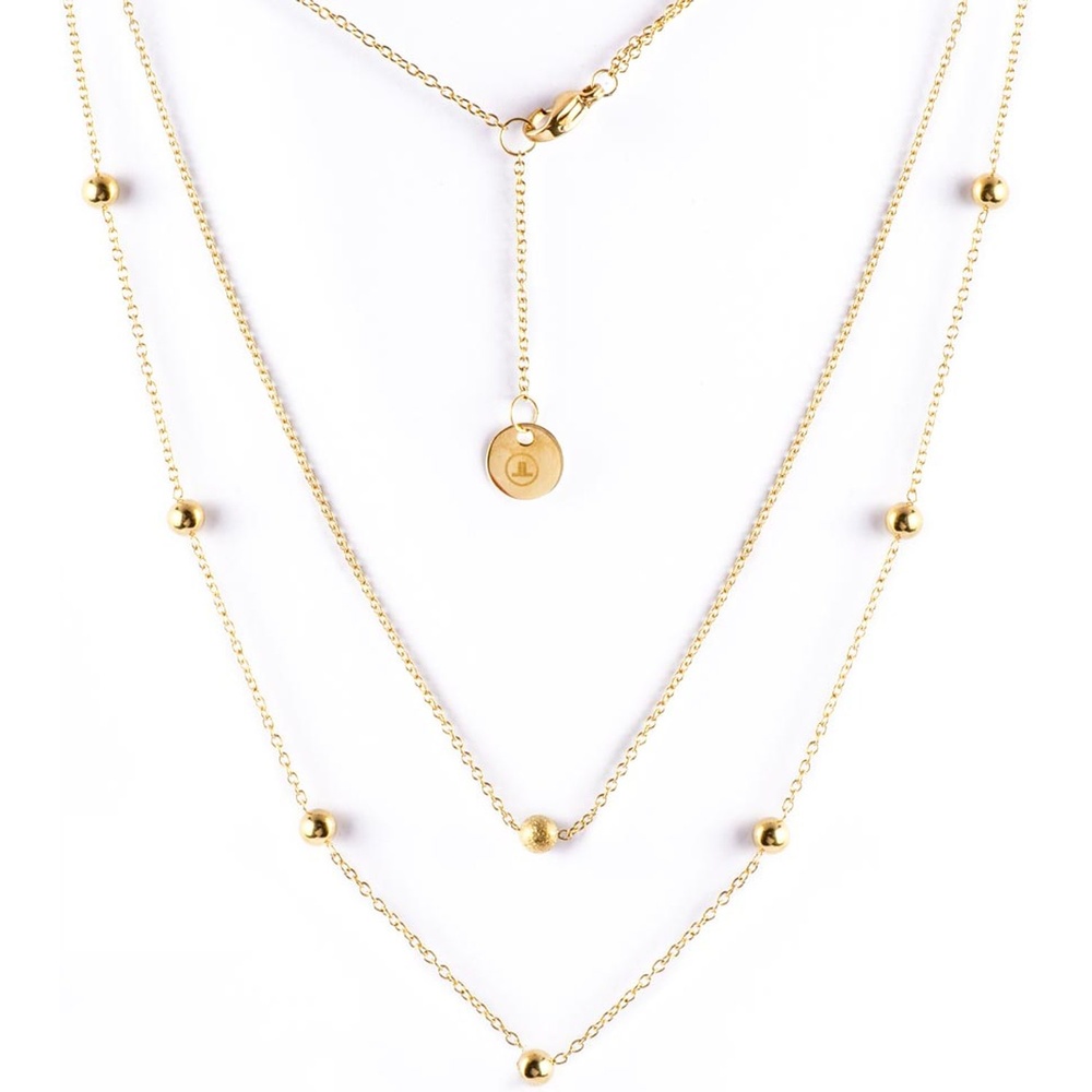 Jacques Lemans Chaînette Acier inoxydable collier