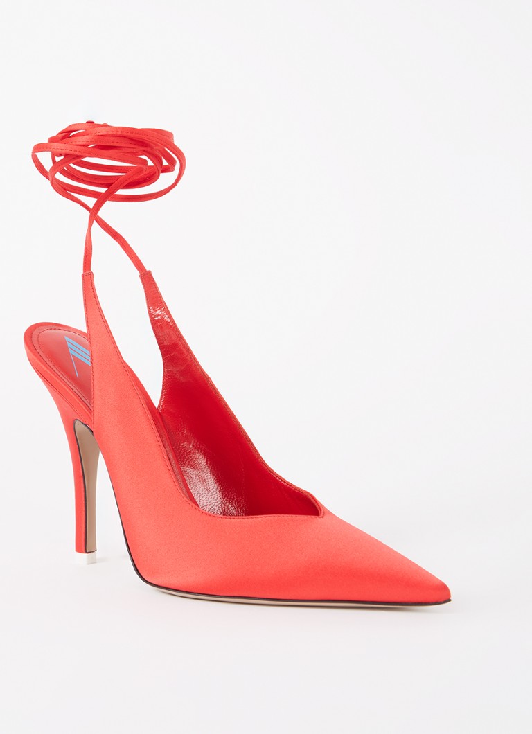 Tocuri cu slingback din piele Attico Venus