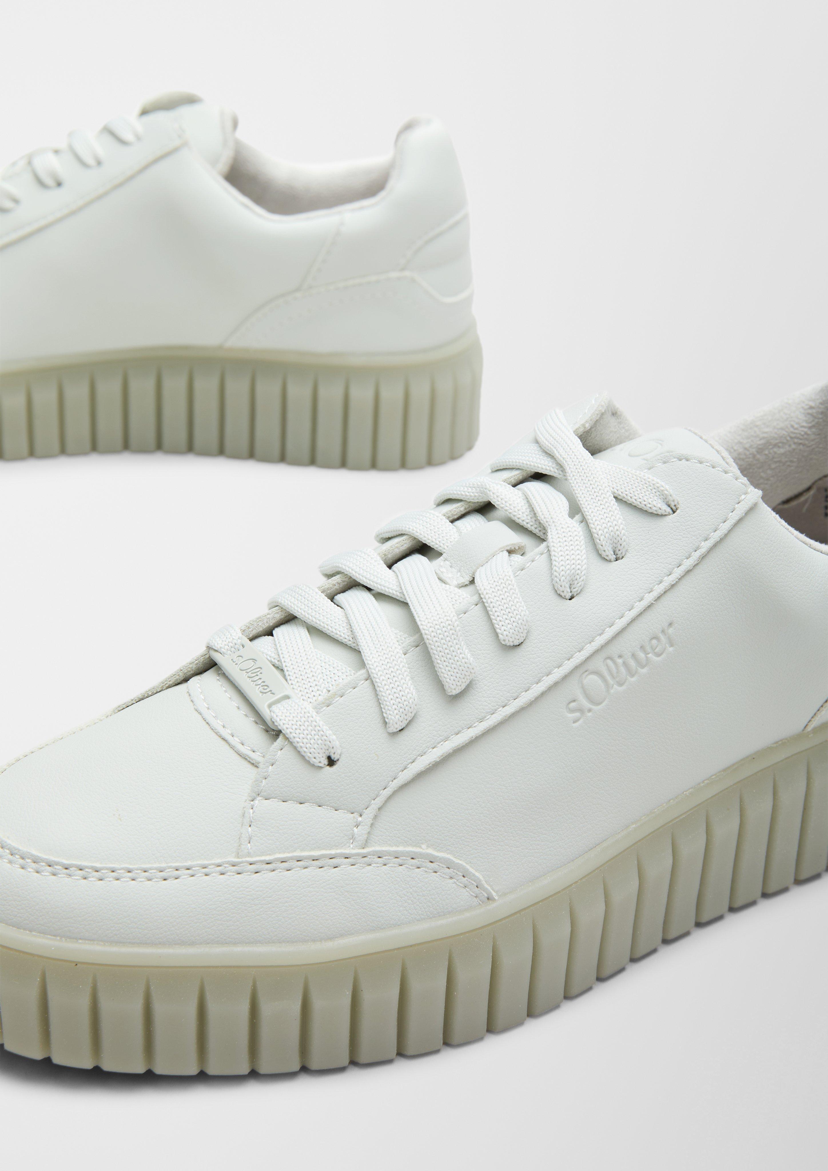 Sneaker in Leder-Optik  6007325-804