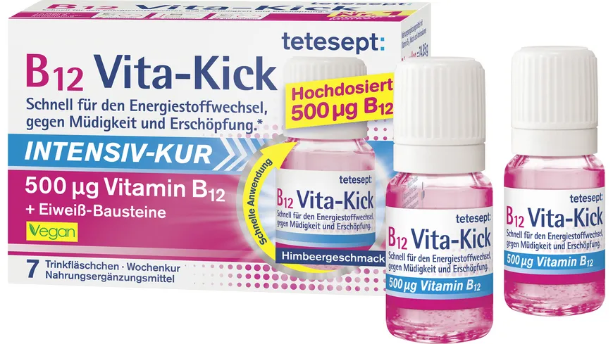 tetesept B12 Vita-Kick Intensiv-Kur 450 μg