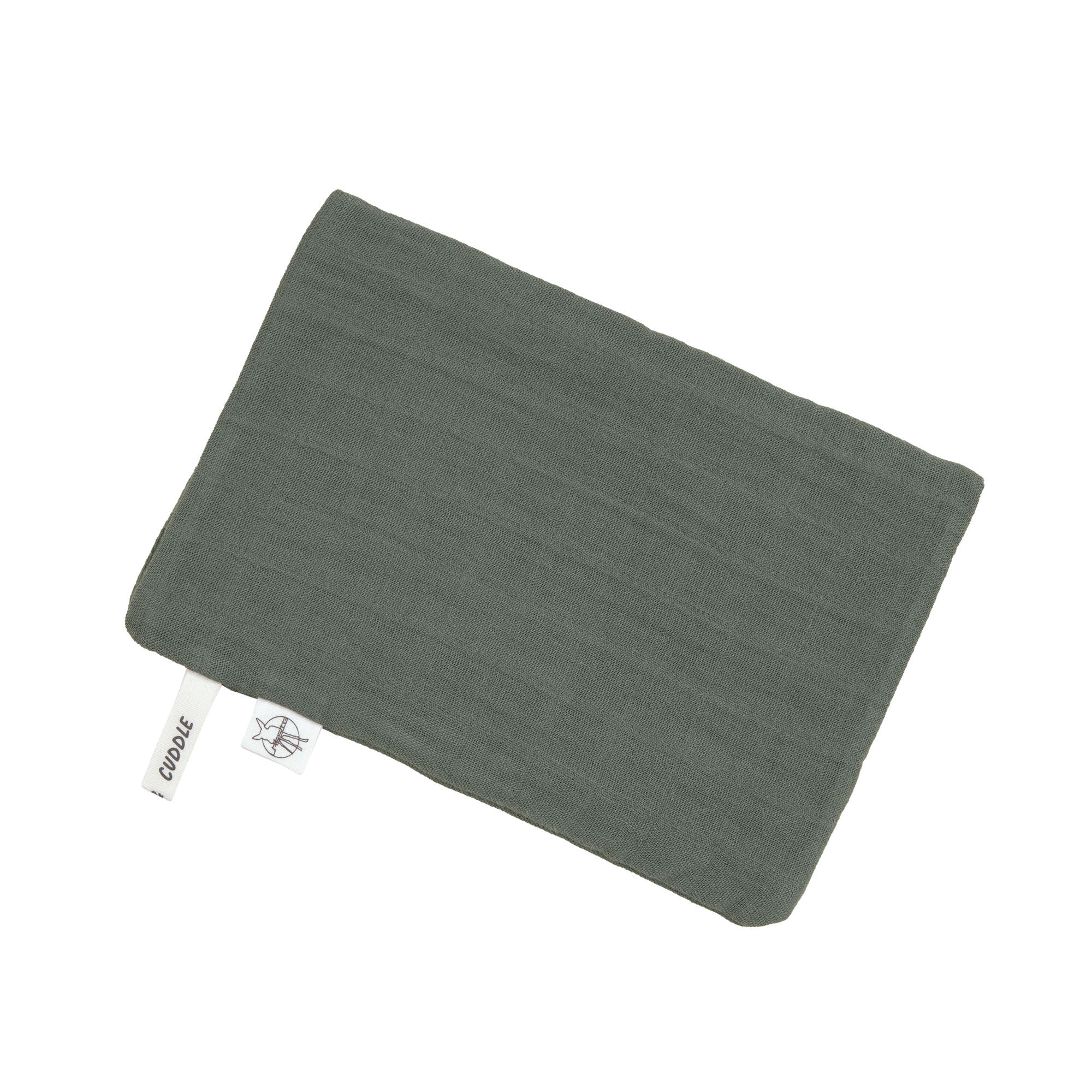 Mull Waschlappen Baby 3er Set, Petrolgrün