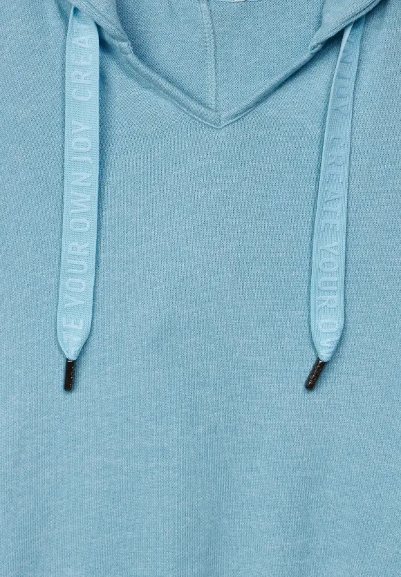 CECIL Kapuzenshirt in Melange