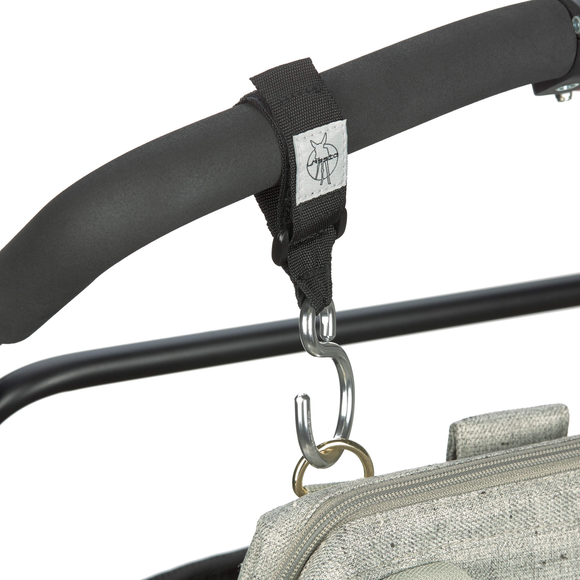 Kinderwagenhaken (2 Stk) - Stroller Hooks, metal