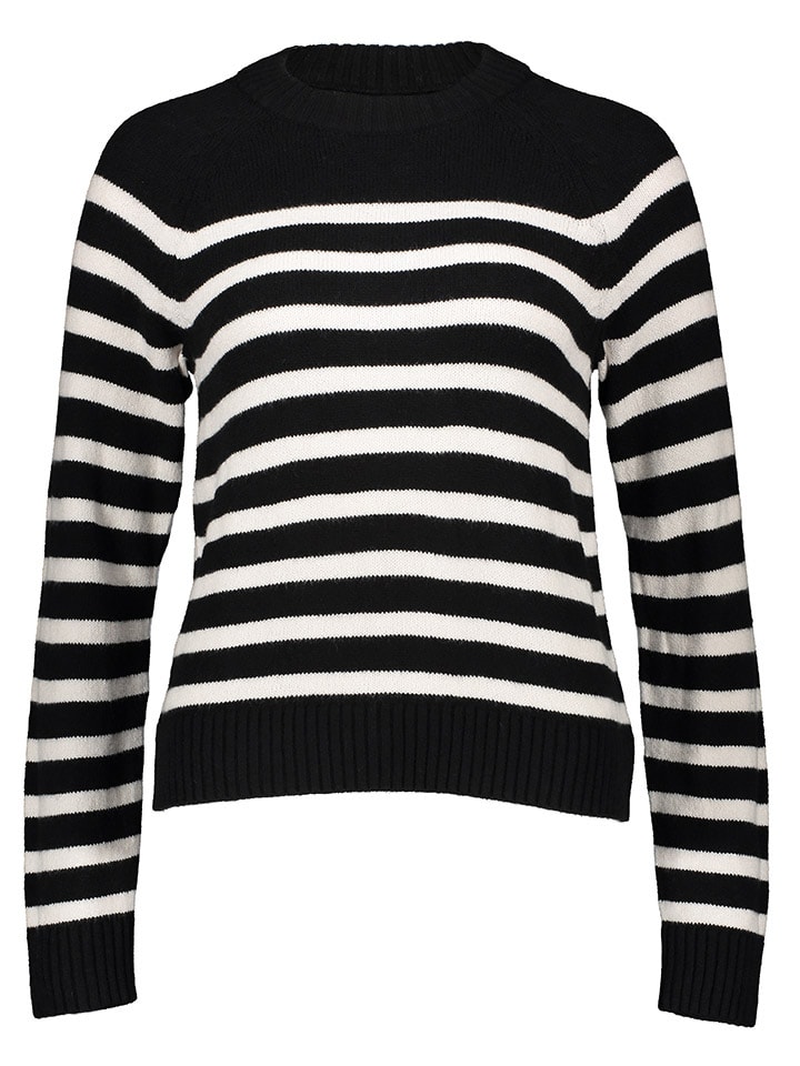 GAP Pullover in Schwarz/ Weiß günstig kaufen