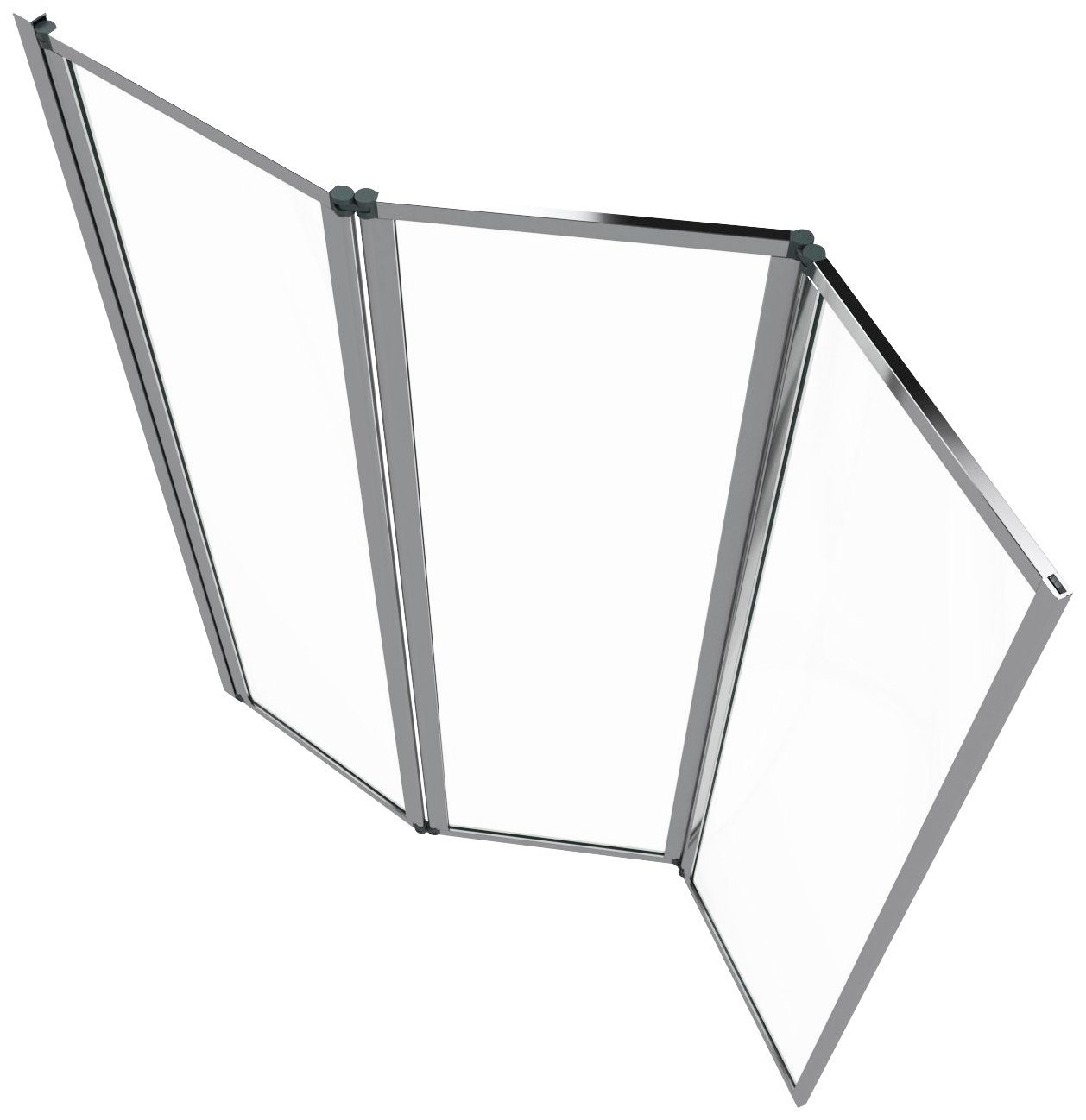Marwell Badewannenfaltwand, Einscheibensicherheitsglas