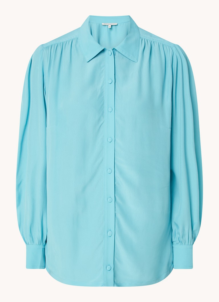 Fifth House  Shell blouse met pofmouw