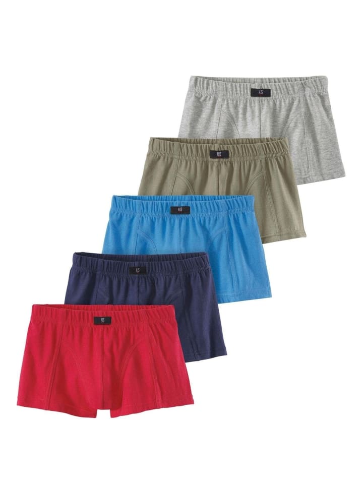 H.I.S Boxer in rot, blau, khaki, marine, grau-meliert günstig kaufen