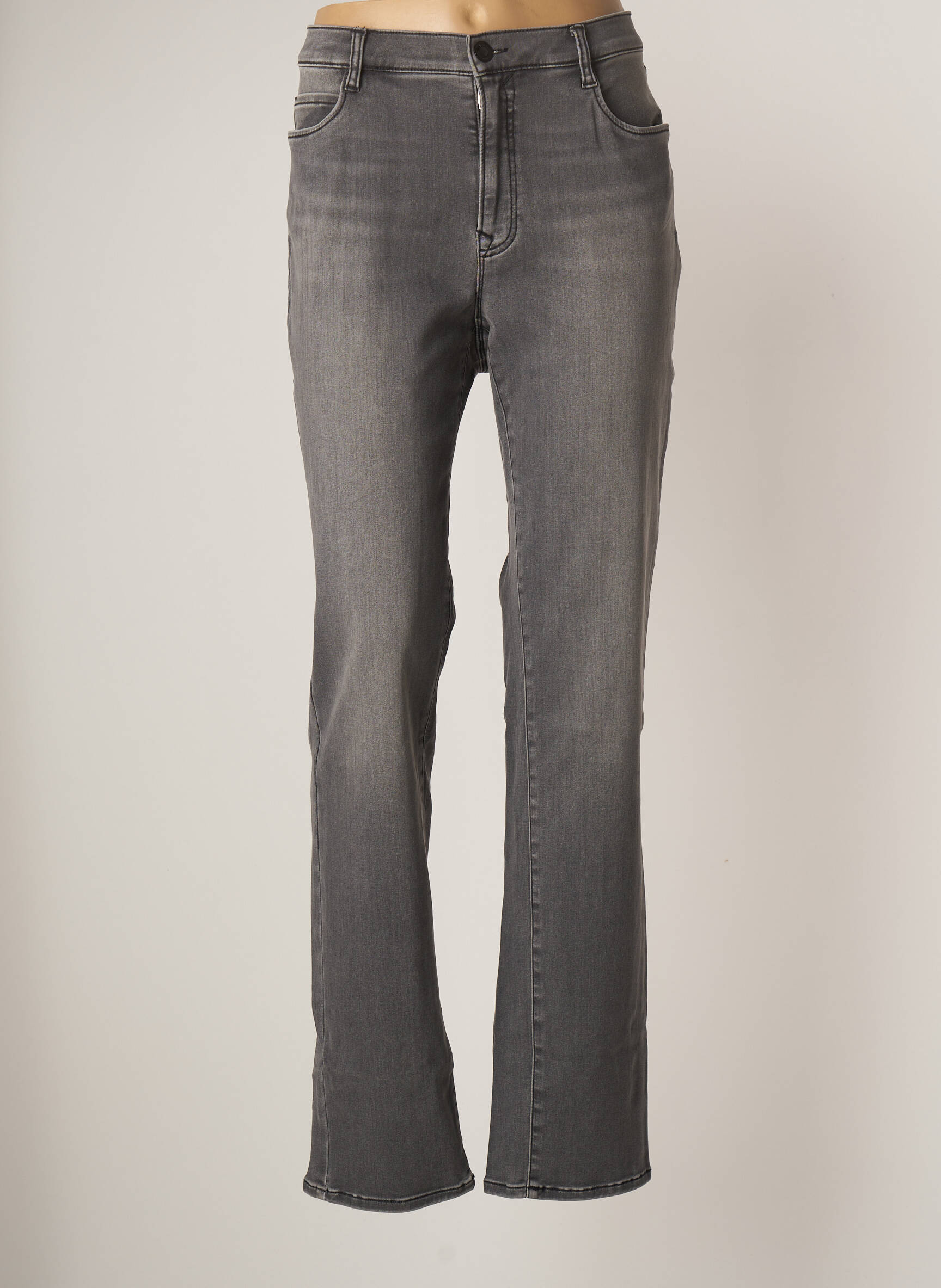 Brax Jeans Coupe Slim Femme couleur gris