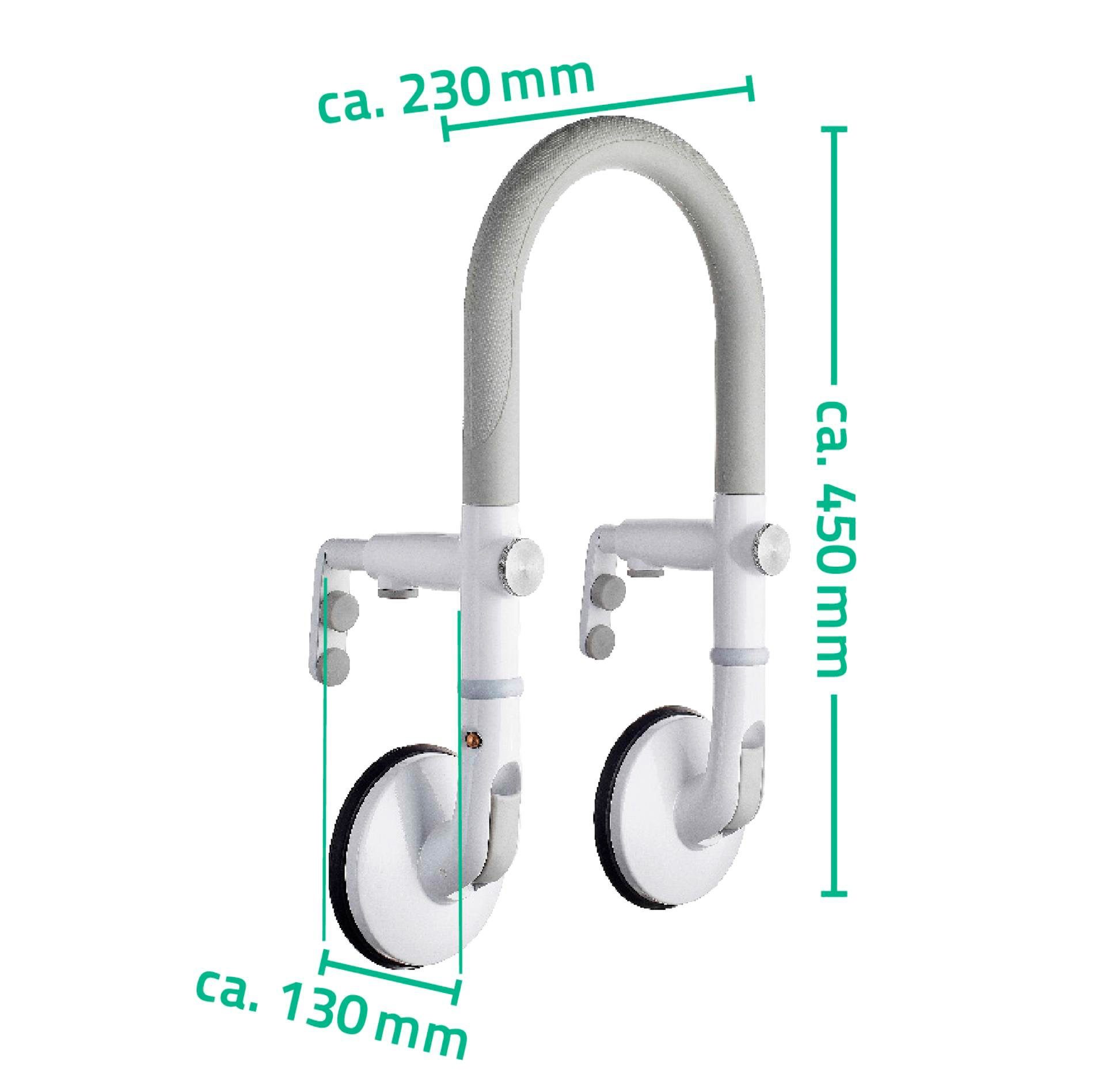 Ridder Badewannen-Einstiegshilfe Premium, belastbar bis 120 kg, mit Saugnapf