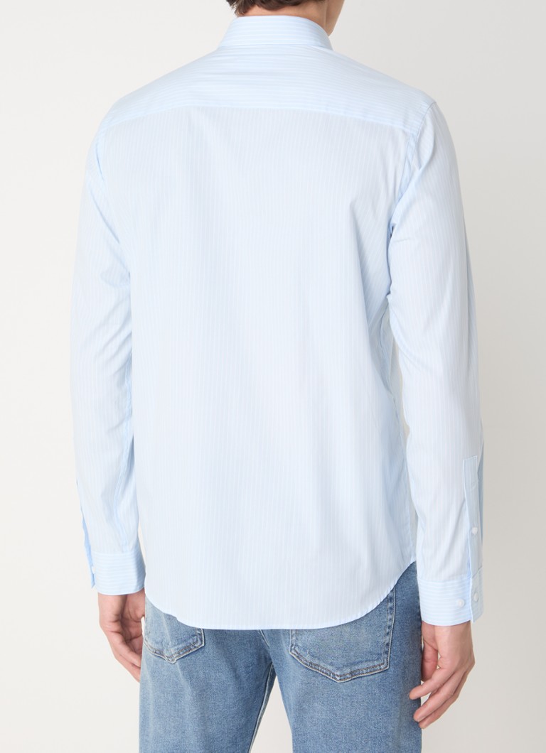 Calvin Klein Poplin košulja regularnog kroja s prugastim printom