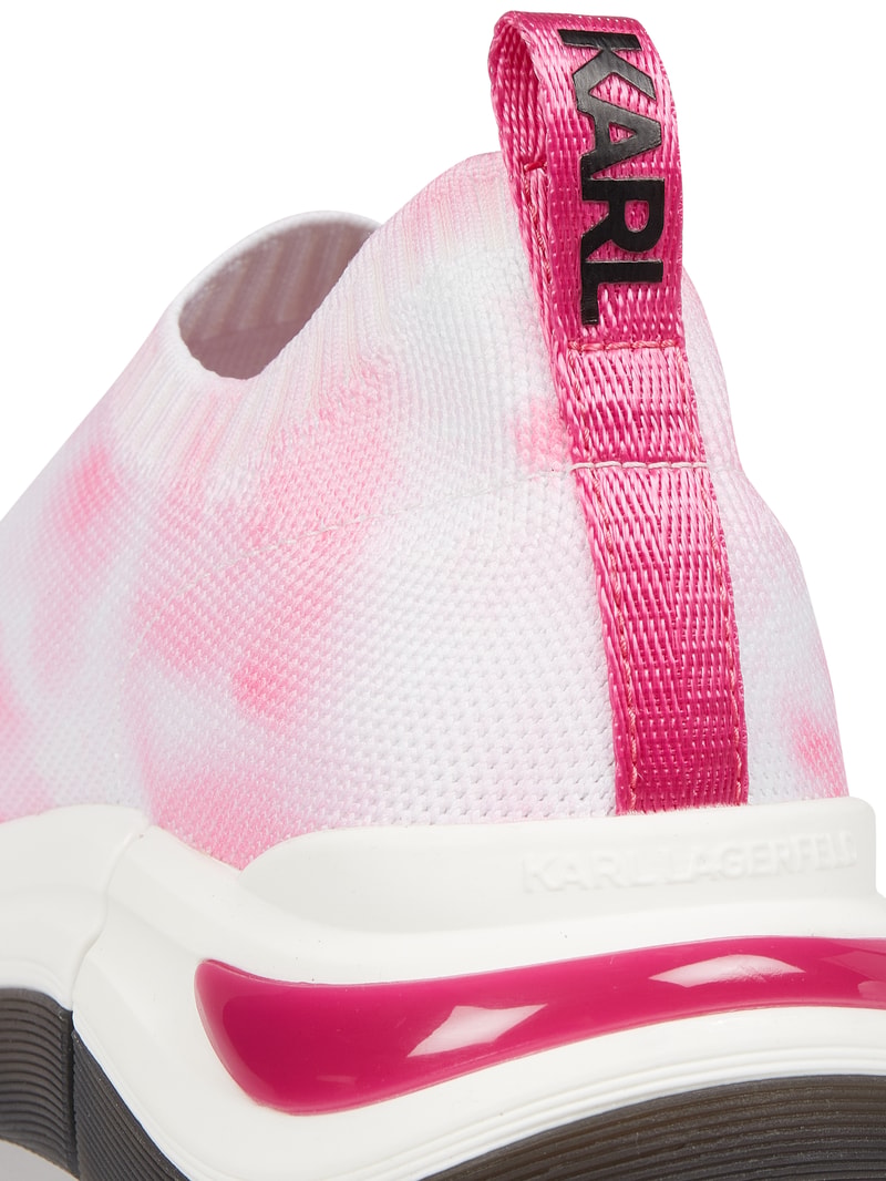 Sock-Sneaker im Batik-Look Modell 'Quadra' in pink