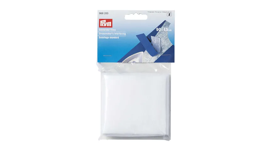 Prym Bügel-Vlies 90 x 45 mm weiß 0.41 m²