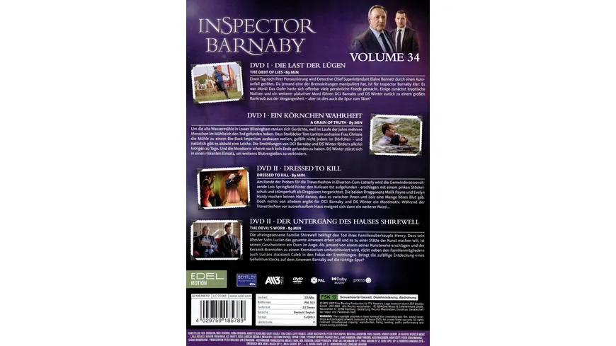 Inspector Barnaby Vol. 34  [2 DVDs]