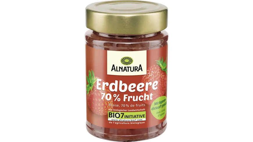 Alnatura Bio Fruchtaufstrich Erdbeere 200 g