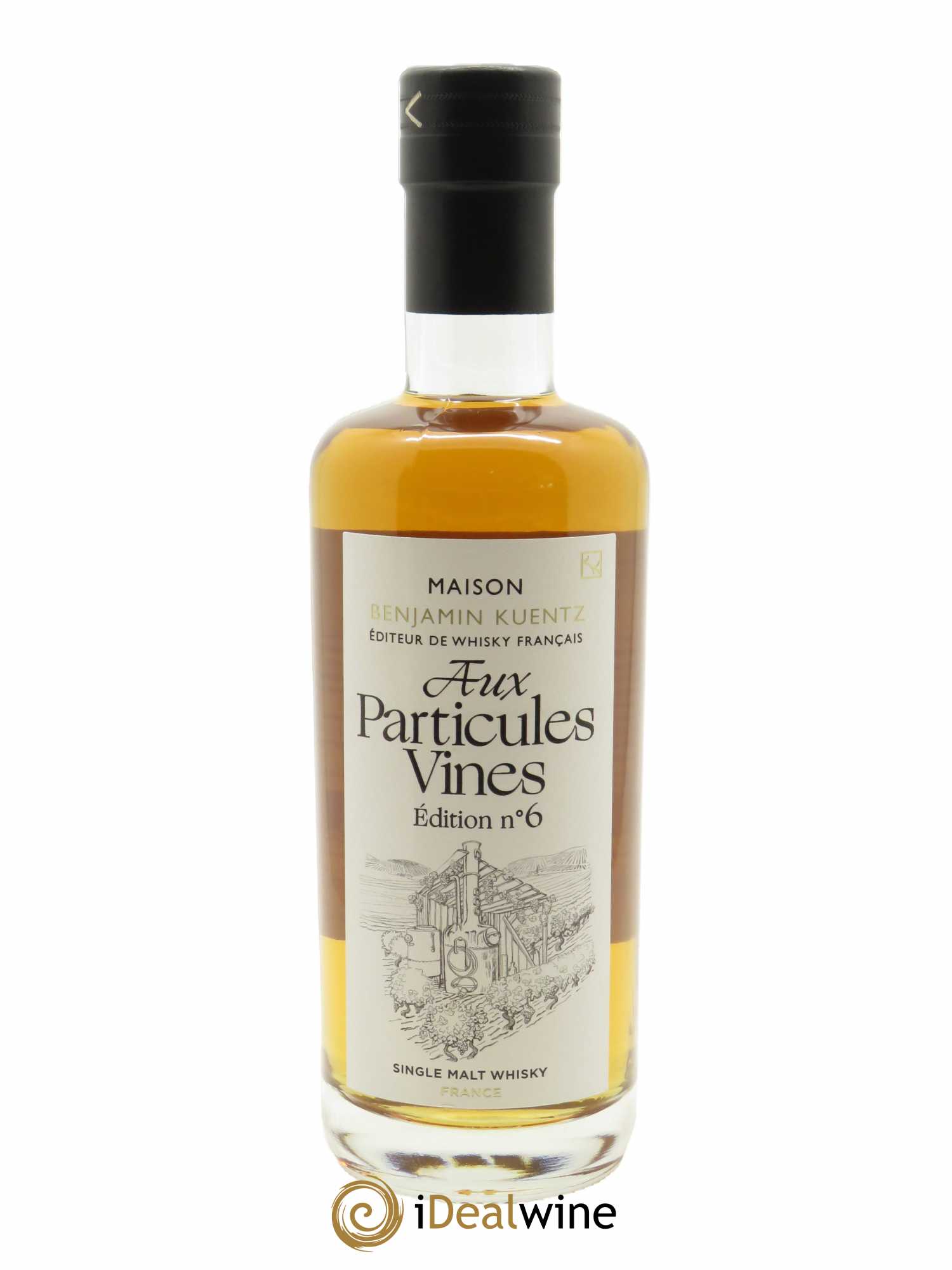 Whisky Maison Benjamin Kuentz Aux Particules vines Edition n°6 (50cl)  - Lot de 1 Bouteille