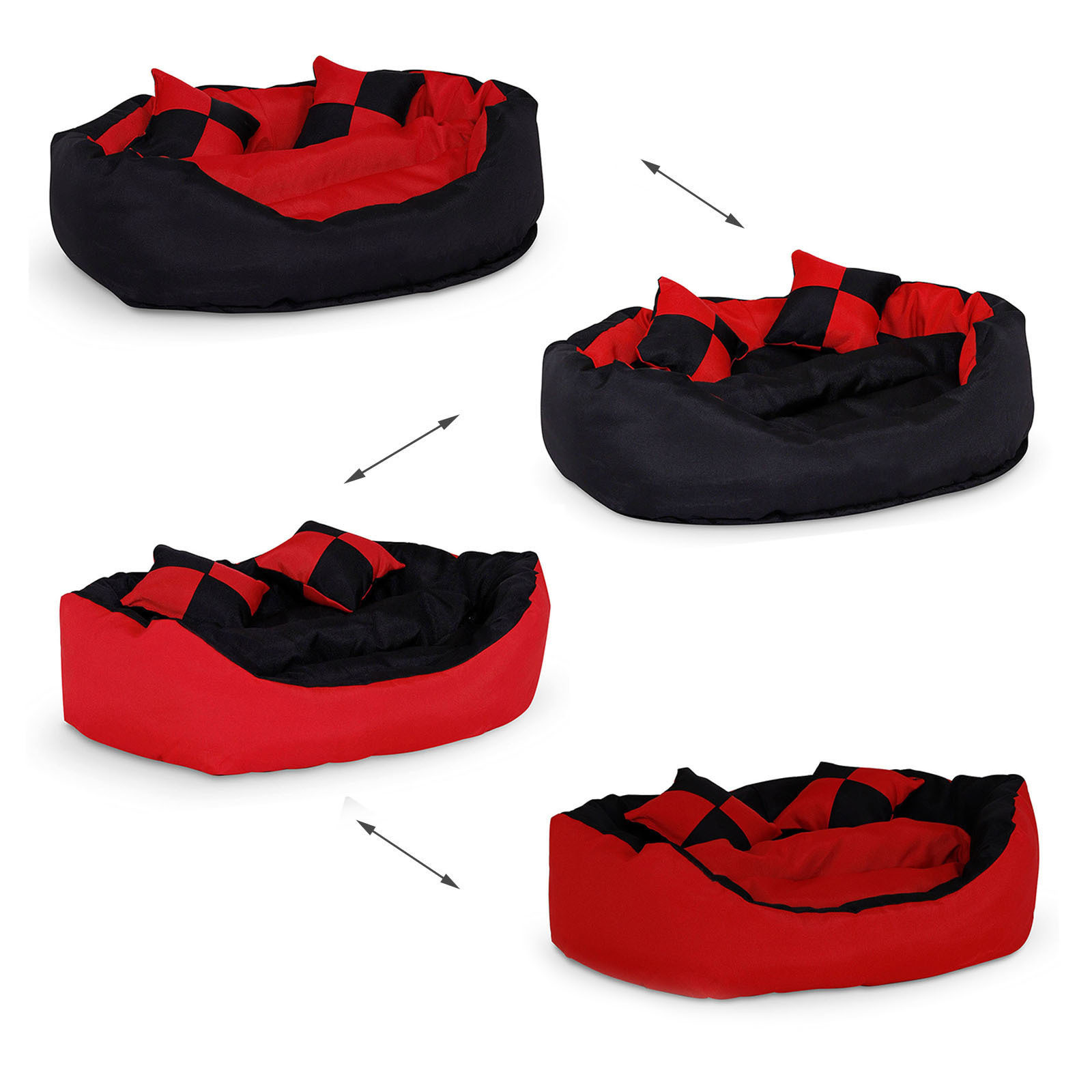 Lionto Hundebetten Lionto 4-in-1 Hundebett S
