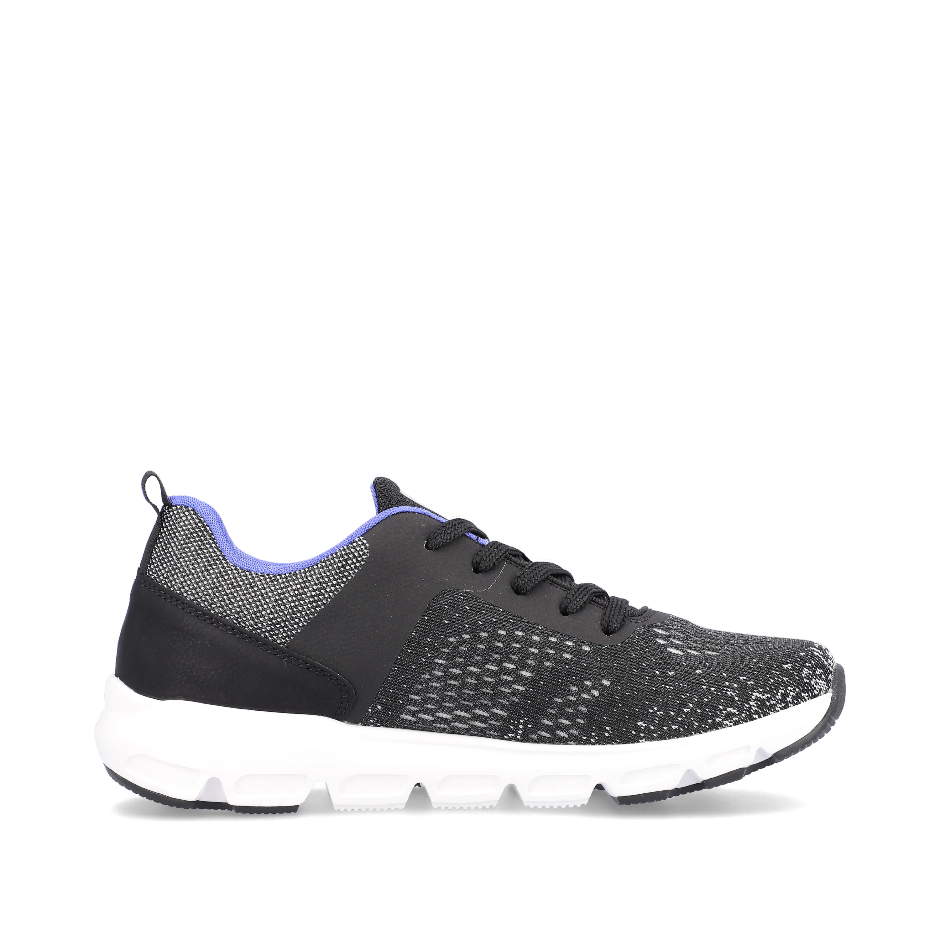Rieker Damen Sneaker Low steel black