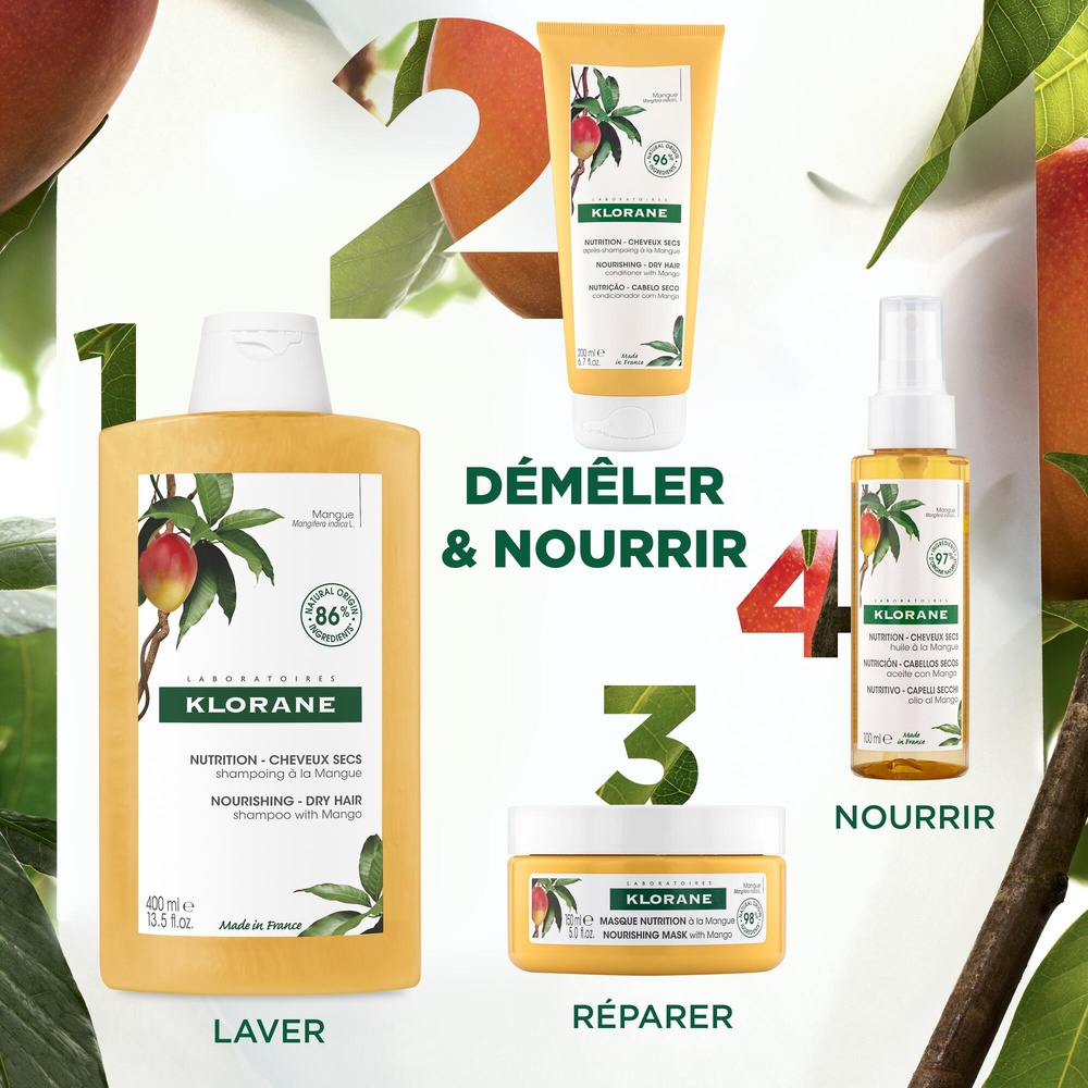 Klorane Mangue Après-shampooing 50ml Après shampooing