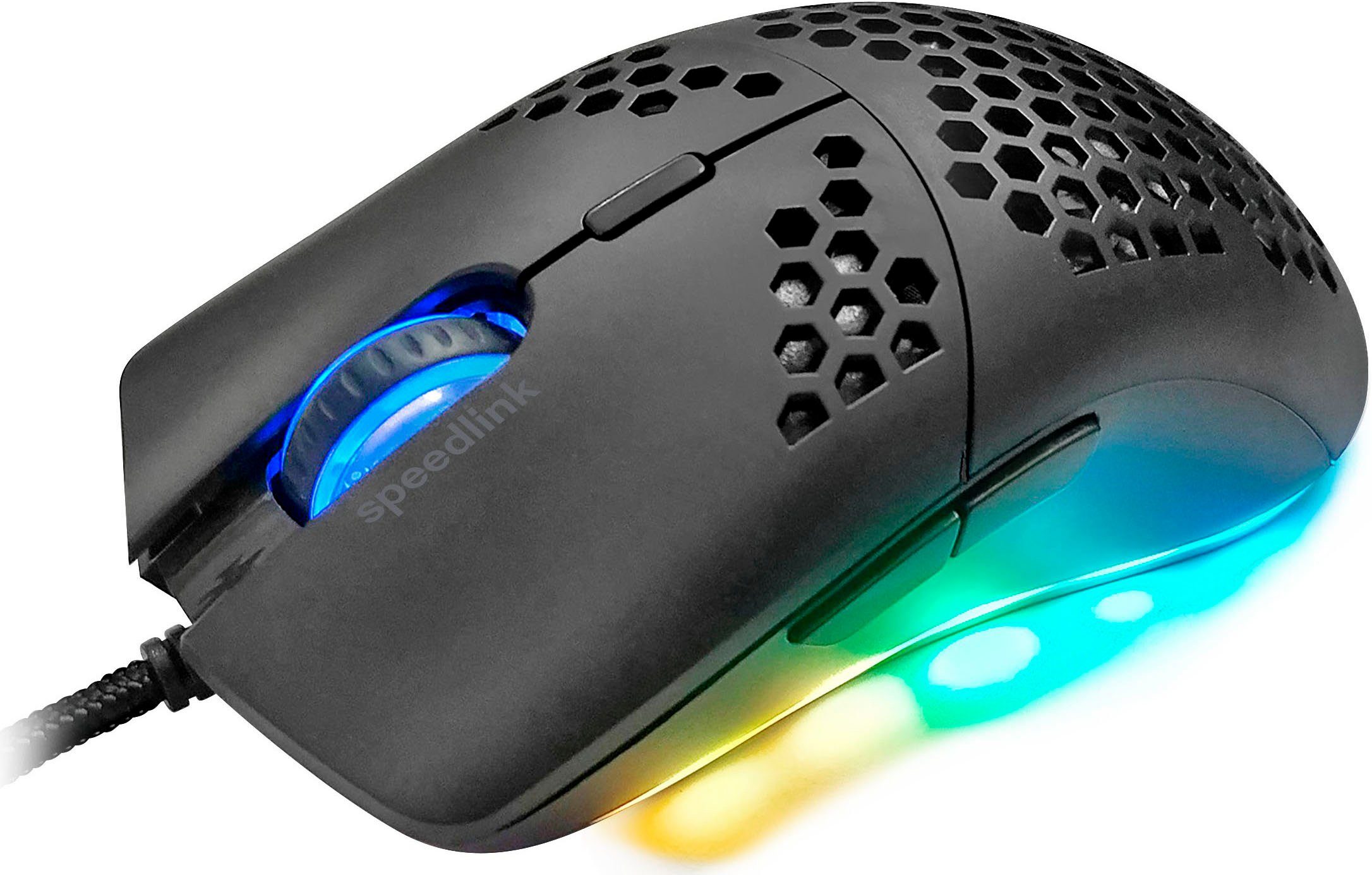 Speedlink SKELL Gaming-Maus (extrem leicht, beleuchtet)