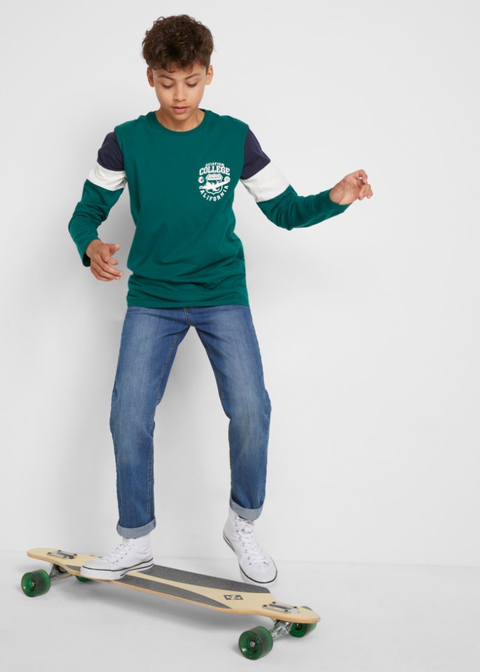 Jungen Langarmshirt (2er Pack)